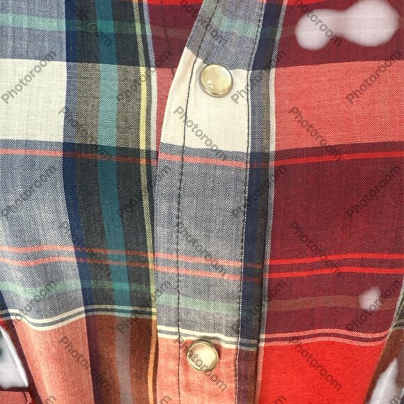 ELY Cattleman Large Snap Button Long Sleeve Shirt - Picture 3 of 7